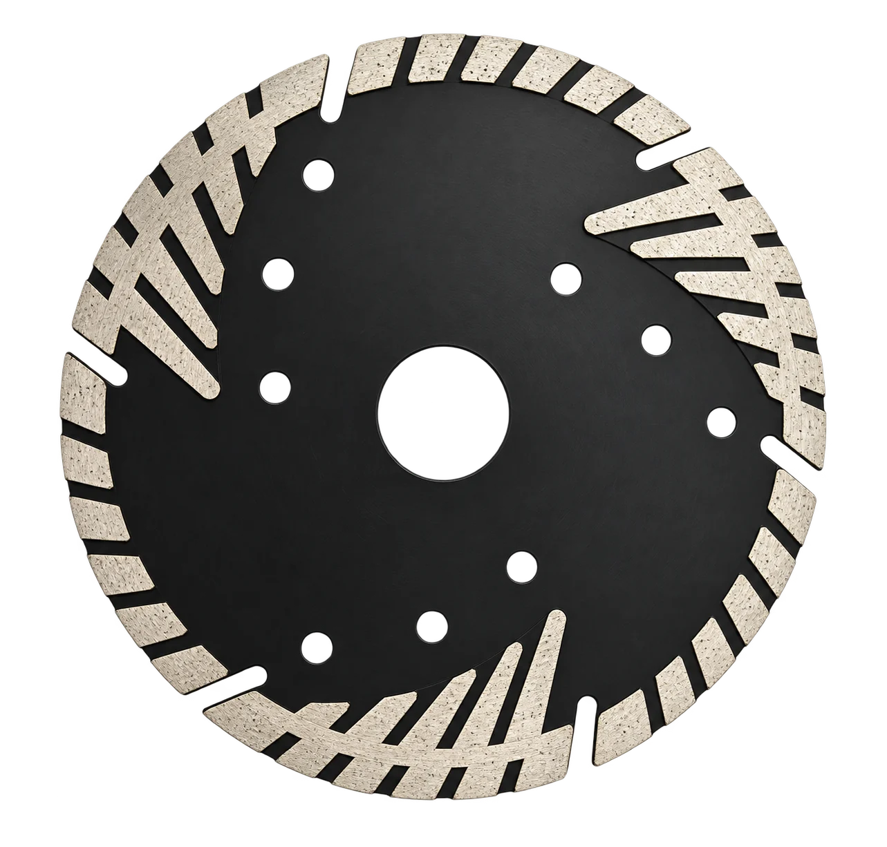 Product illustration: QZ-HP-TB01 Hot-Pressed Protected Diamond Saw Blade | ADAMA CUT