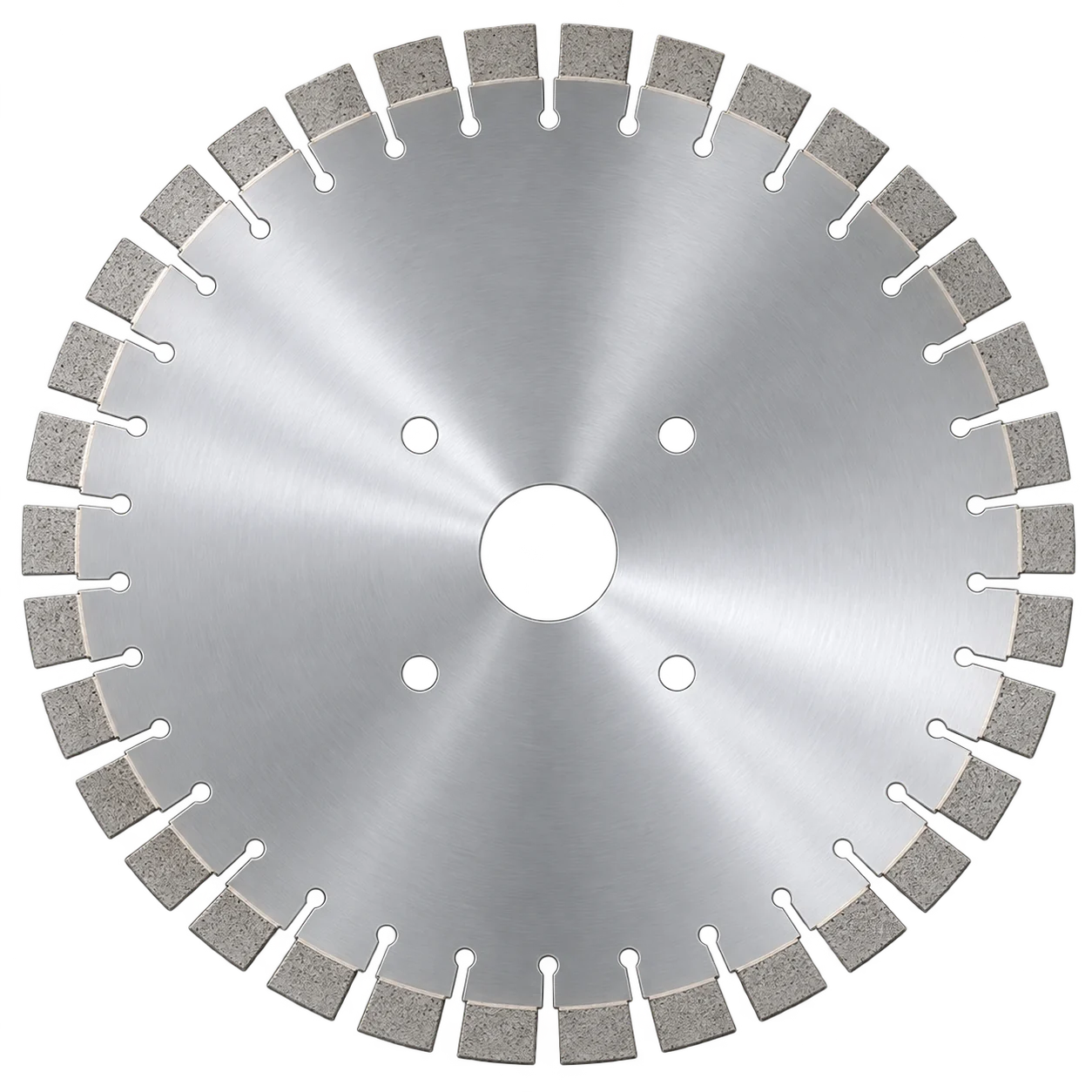Product illustration: QZ-SB-GR02 Diamond Blade For Granite (Deep Cut & High-Density Segments) | ADAMA CUT