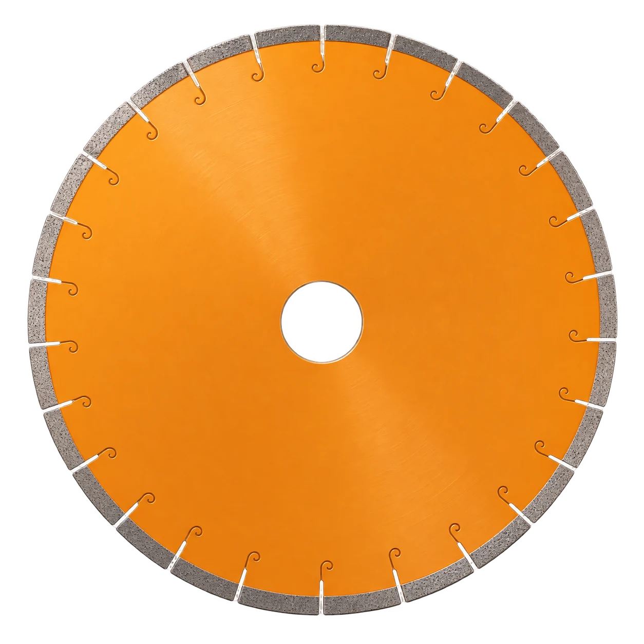 Product illustration: QZ-SB-MB02 Diamond Blade For Marble (Fish-Hook Slot / J-Slot) | ADAMA CUT
